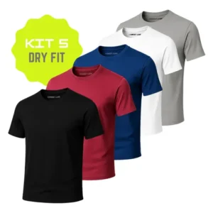 Kit 5 Camisas Termicas para Academia