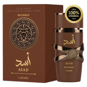 Perfume Arabe Lattafa Asad Bourbon Masculino 100ml