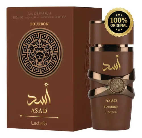 Perfume Arabe Lattafa Asad Bourbon Masculino 100ml